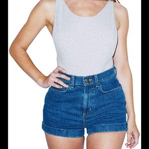 *2 for 50* AMERICAN APPAREL OG DENIM SHORTS 27